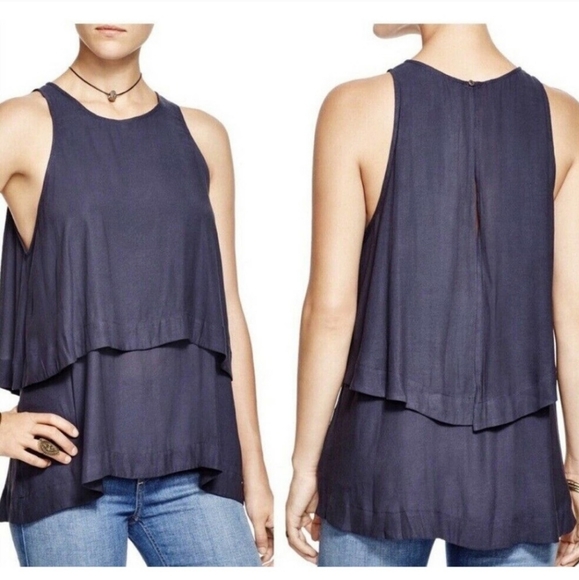 Free People Tops - Free People "Layers in Love" Open Back Tank